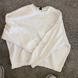 White crewneck